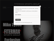 Tablet Screenshot of fitermansports.com
